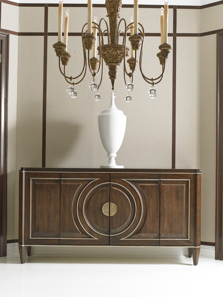 Hickory white store sideboard